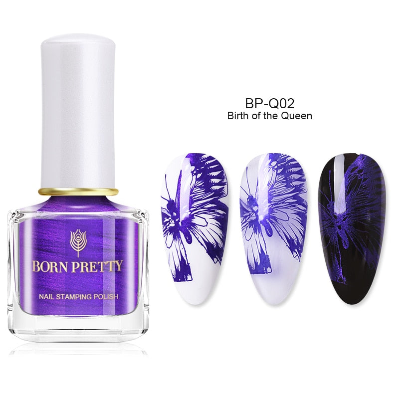 Nail Stamping Polish Nail Art