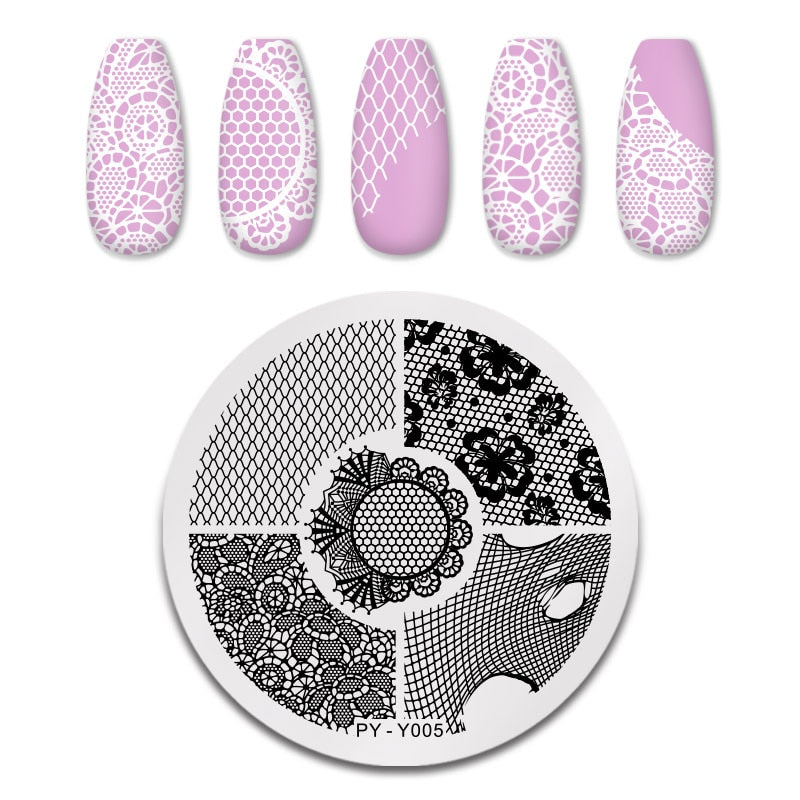 Nail Art Templates Stamping Plate Design