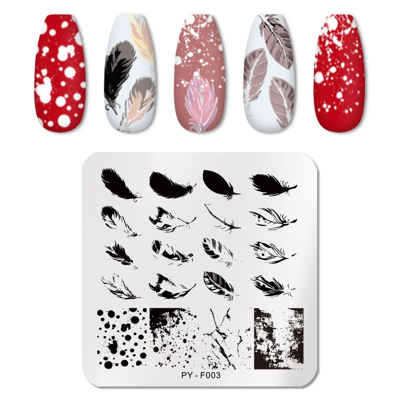 Nail Art Templates Stamping Plate Design