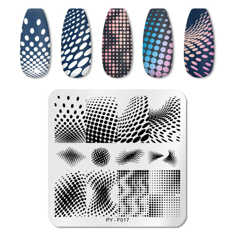 Nail Art Templates Stamping Plate Design