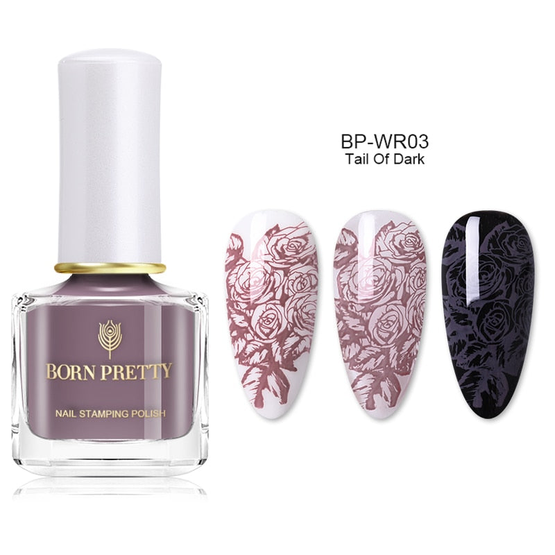 Nail Stamping Polish Nail Art