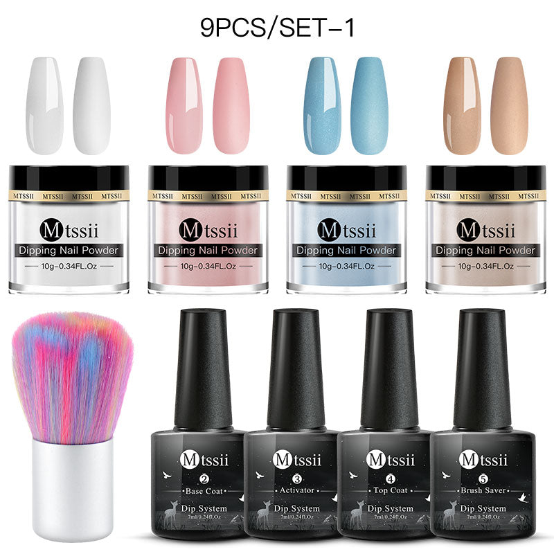 Dipping Nail Powder Set Matte Nail Glitter