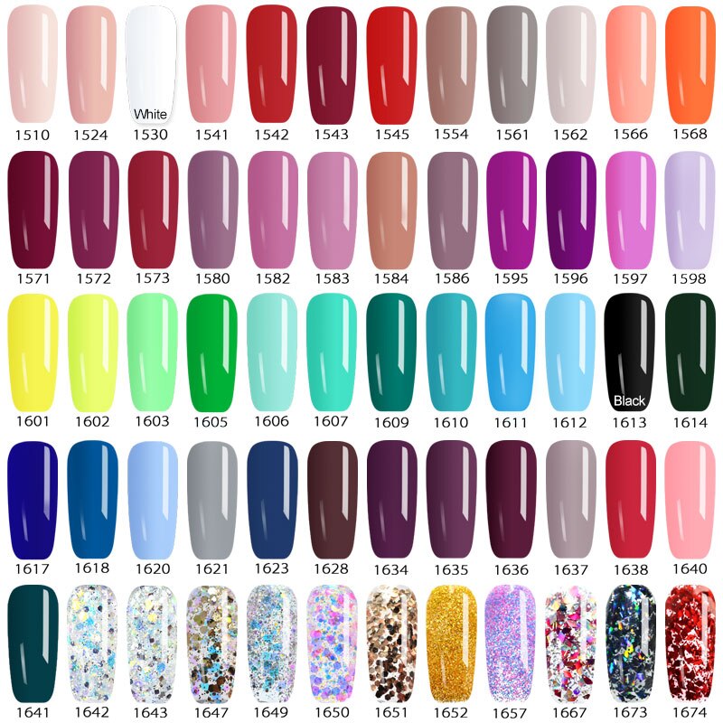 Professional Nail Paint Color Gel Polish For Nail Art