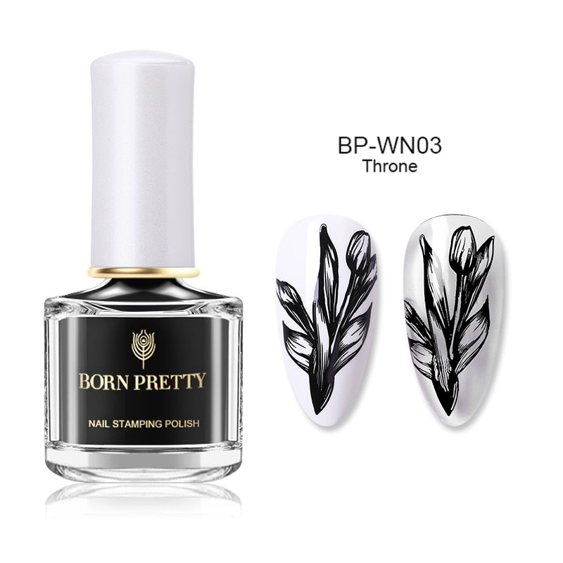 Nail Stamping Polish Nail Art