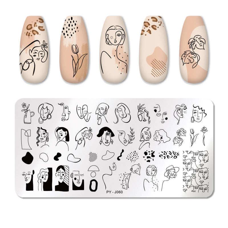 Nail Art Templates Stamping Plate Design