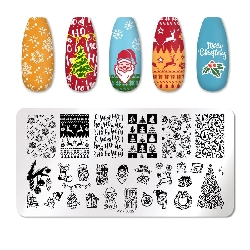 Nail Art Templates Stamping Plate Design