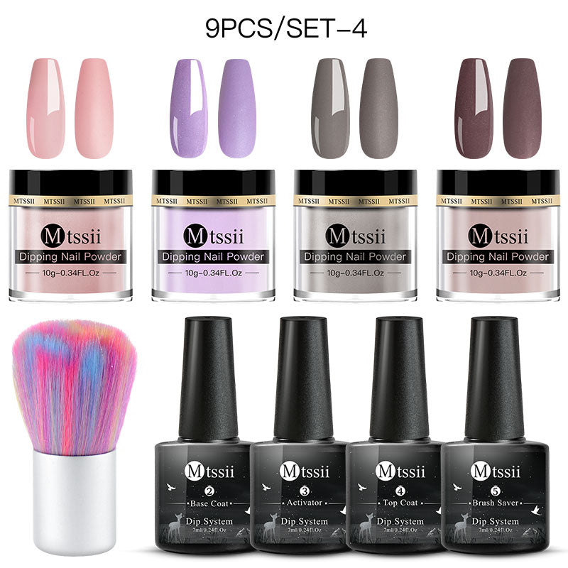 Dipping Nail Powder Set Matte Nail Glitter