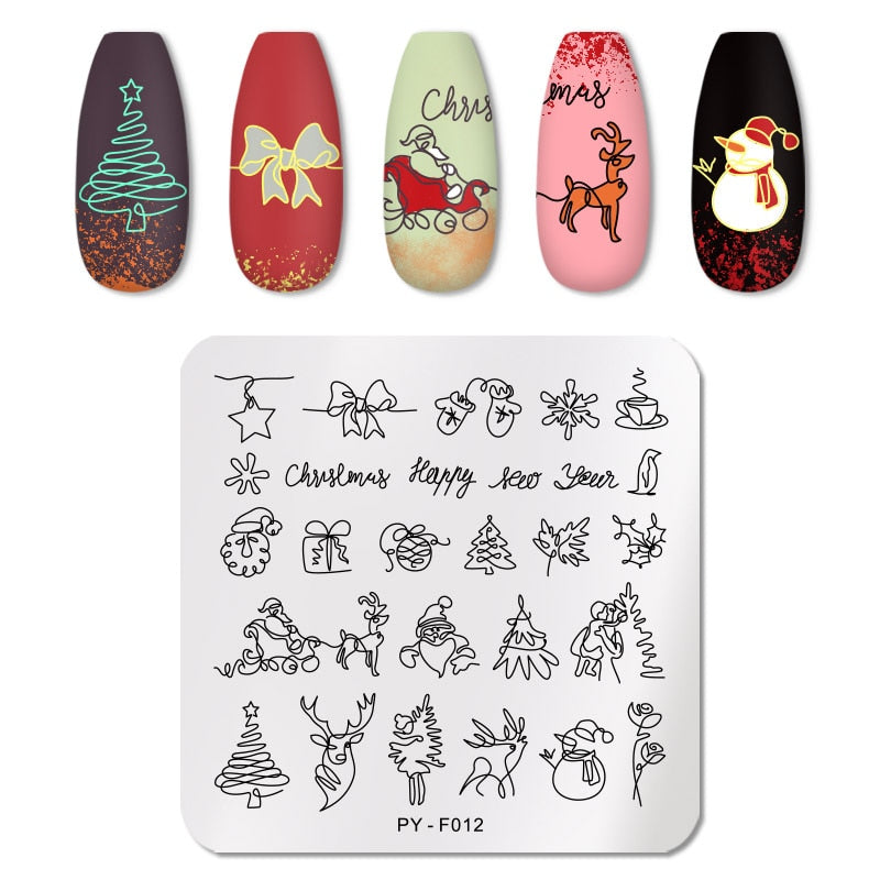 Nail Art Templates Stamping Plate Design