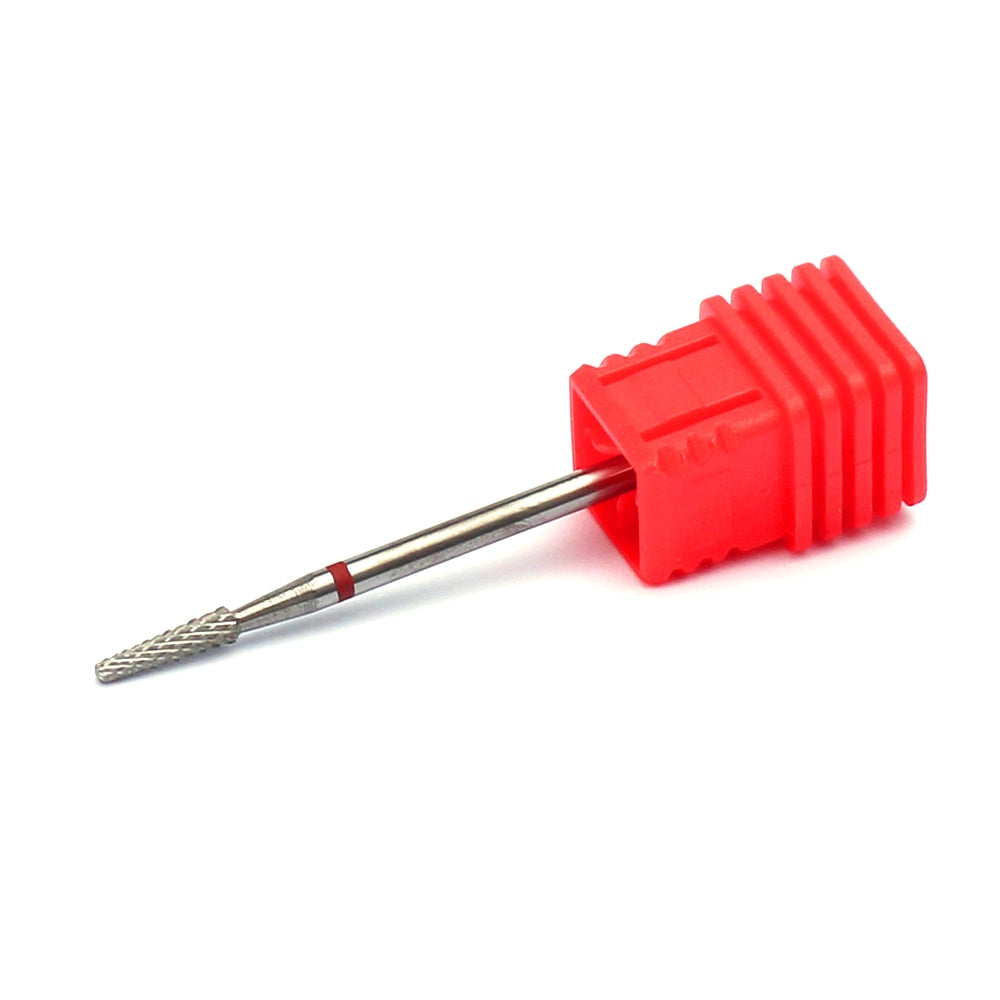 Tungsten Carbide Nail Drill Bit Milling Cutter Eletric Manicure Machine Equipment Cuticle Clean Burr Pedicure Accessories Tools