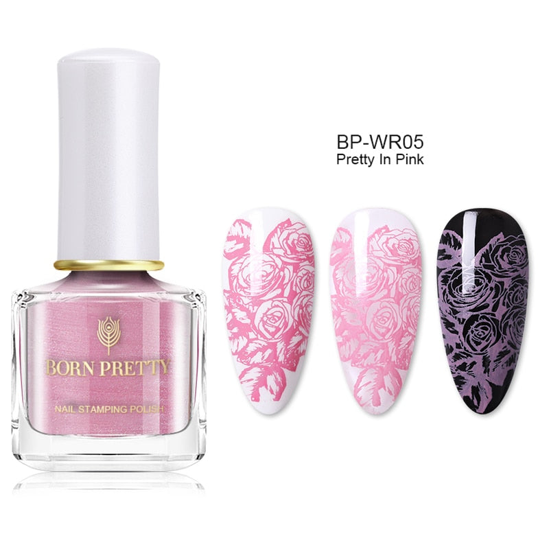 Nail Stamping Polish Nail Art