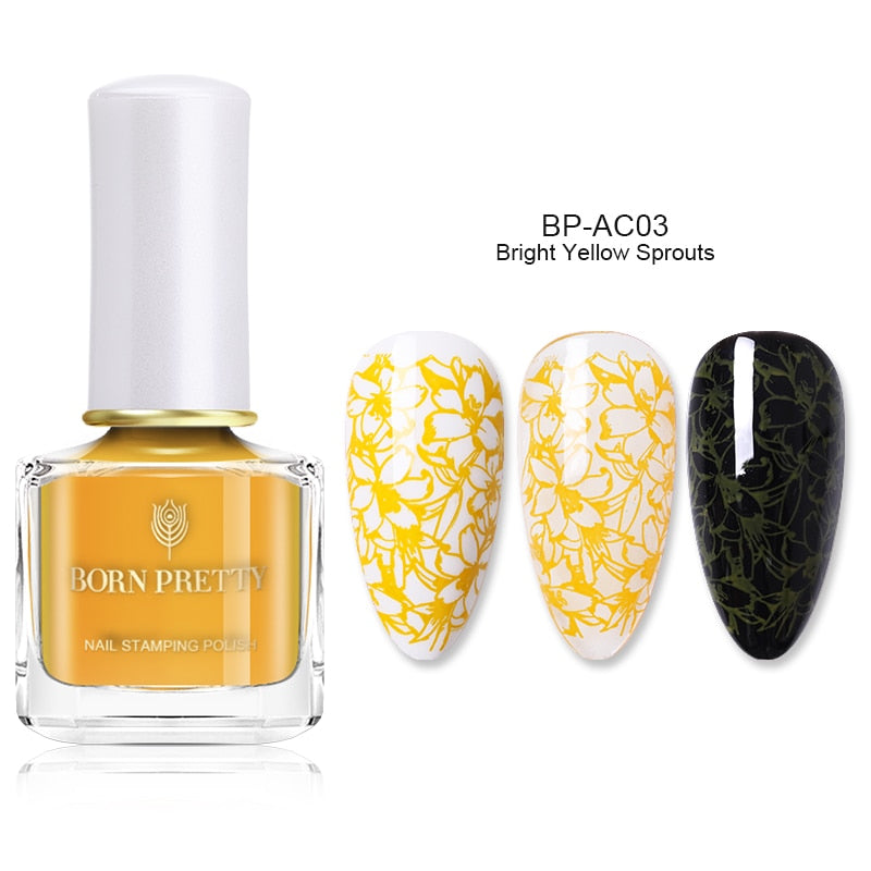 Nail Stamping Polish Nail Art