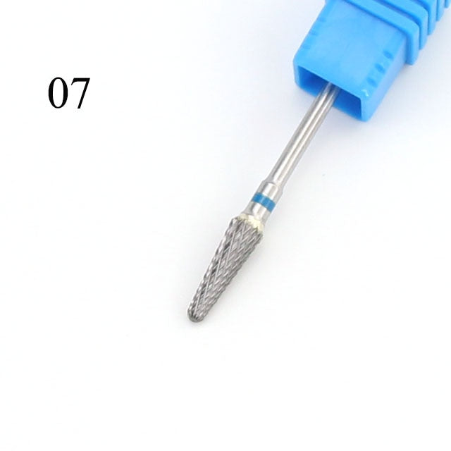 Tungsten Carbide Nail Drill Bit Milling Cutter Eletric Manicure Machine Equipment Cuticle Clean Burr Pedicure Accessories Tools