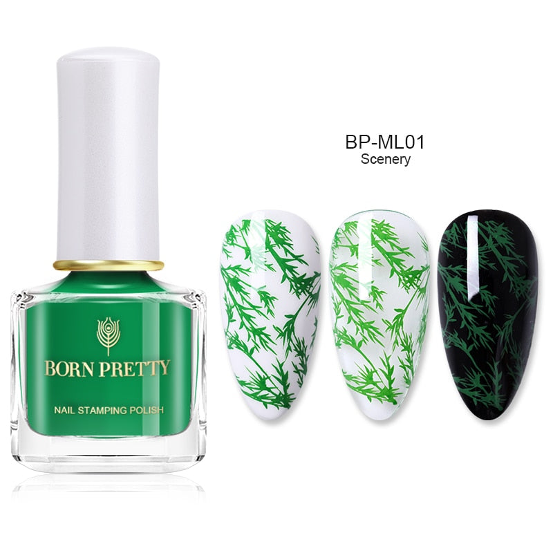 Nail Stamping Polish Nail Art