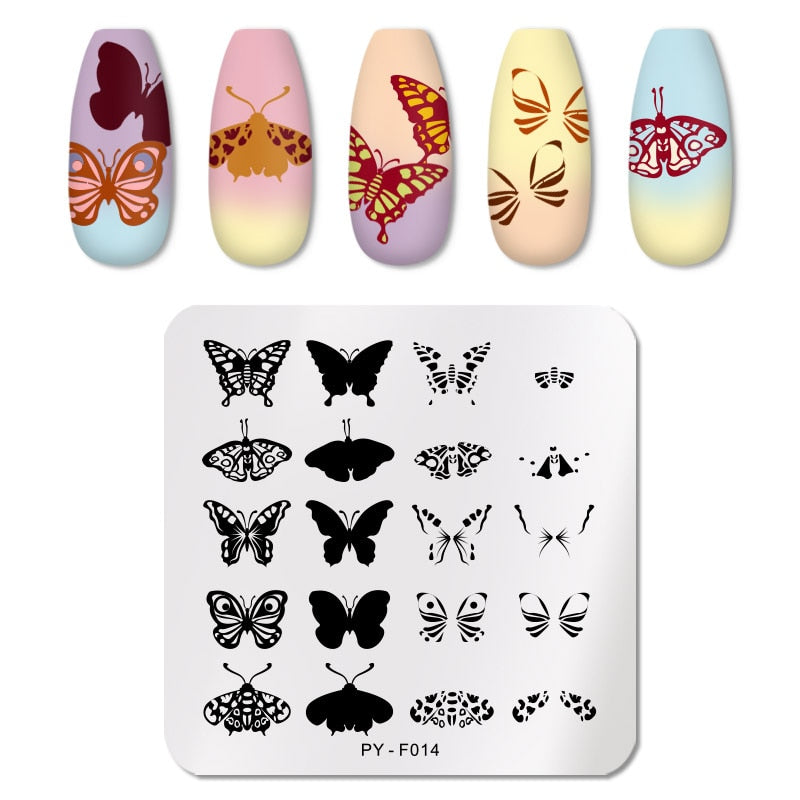 Nail Art Templates Stamping Plate Design