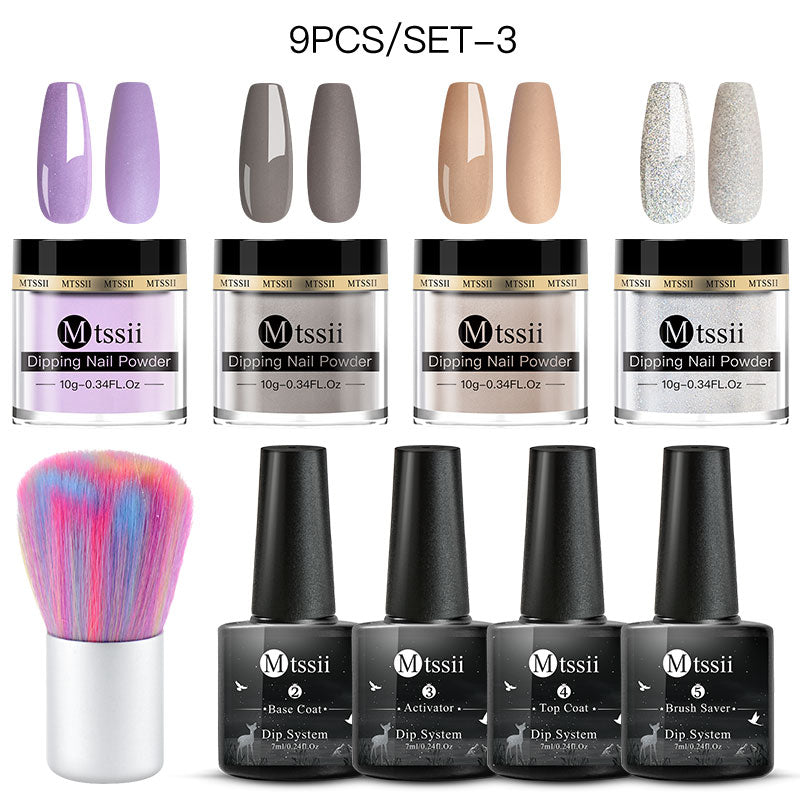 Dipping Nail Powder Set Matte Nail Glitter