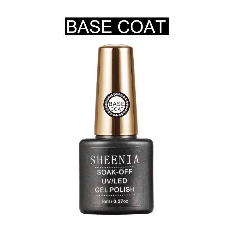 Sheenia Top Base Coat Gel Polish