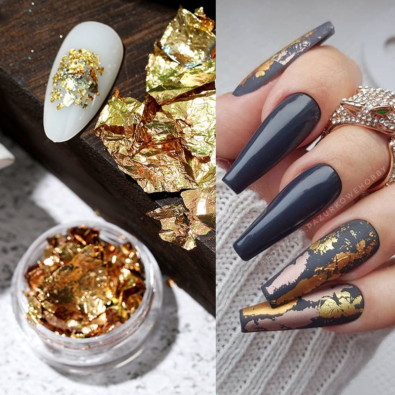 Aluminum Foil Sequins For Nails