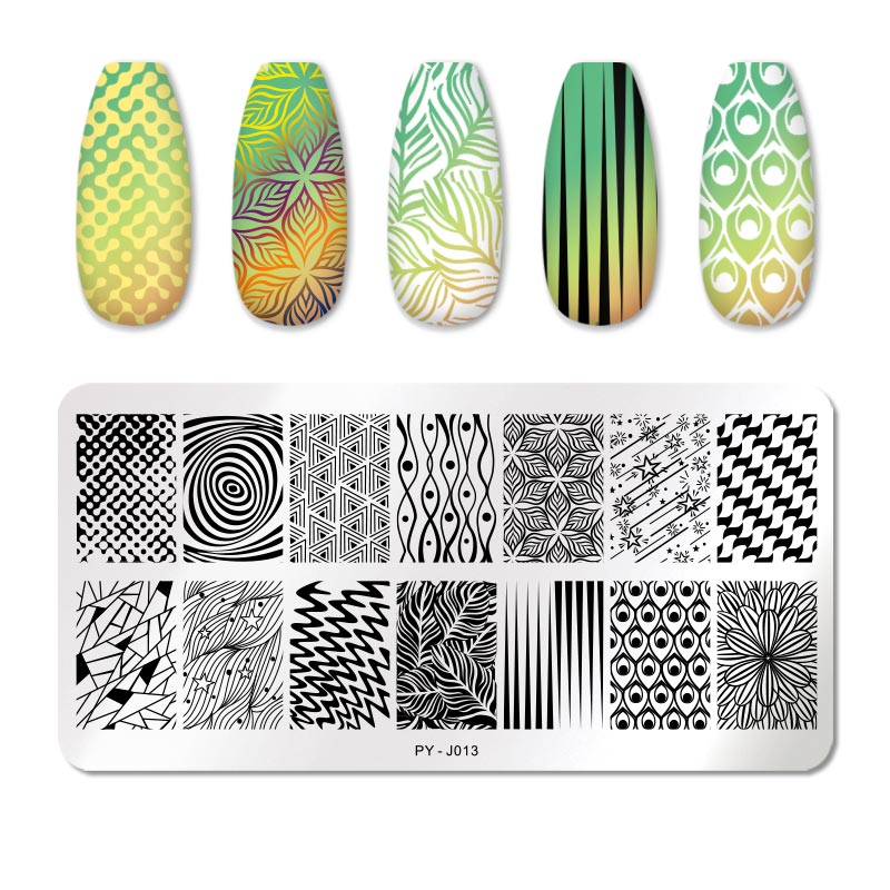 Nail Art Templates Stamping Plate Design