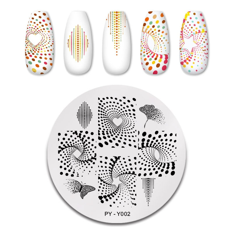 Nail Art Templates Stamping Plate Design