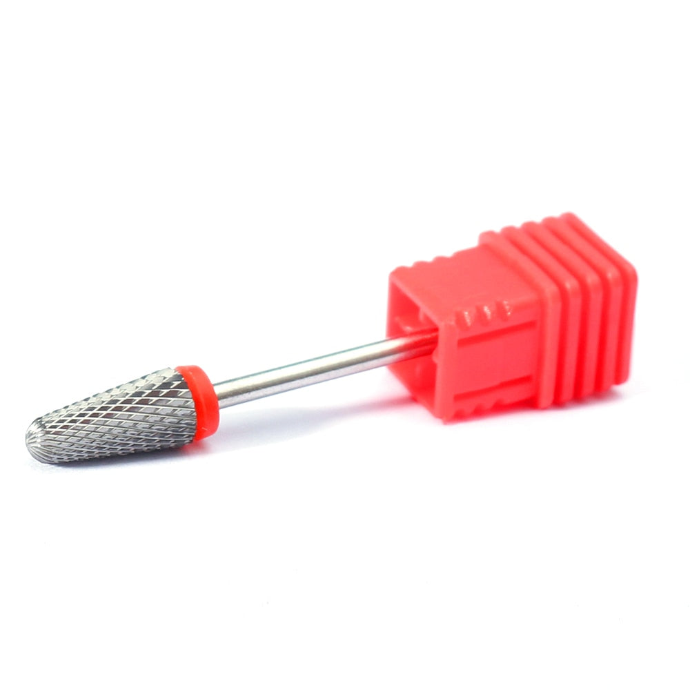 Tungsten Carbide Nail Drill Bit Milling Cutter Eletric Manicure Machine Equipment Cuticle Clean Burr Pedicure Accessories Tools