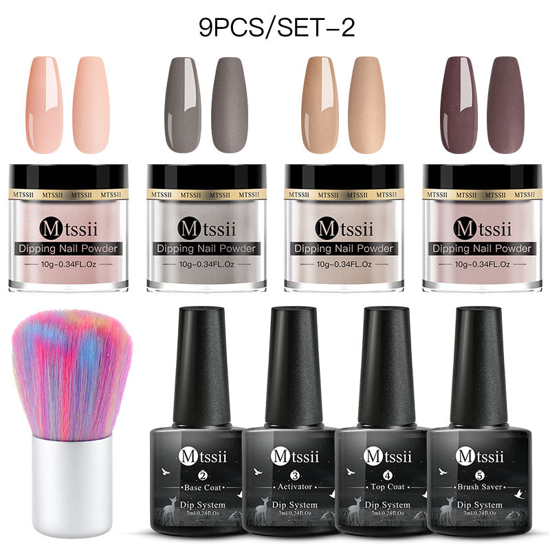 Dipping Nail Powder Set Matte Nail Glitter