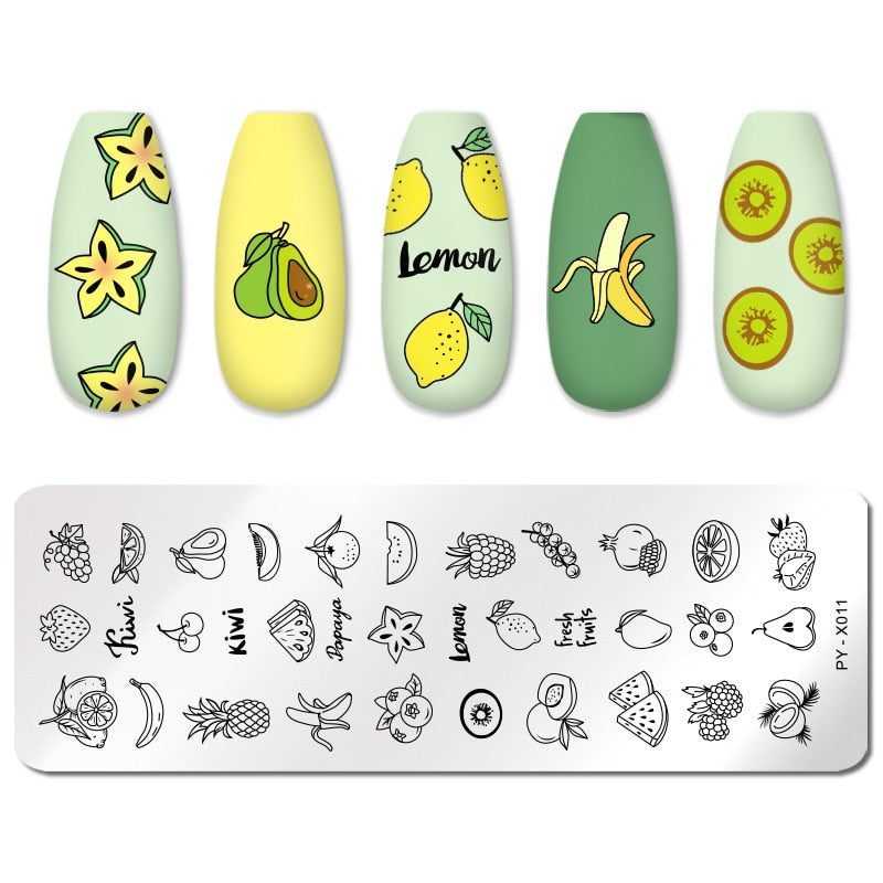 Nail Art Templates Stamping Plate Design