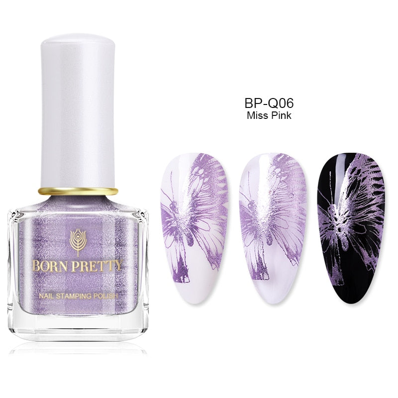 Nail Stamping Polish Nail Art