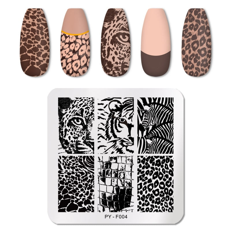 Nail Art Templates Stamping Plate Design