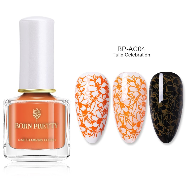 Nail Stamping Polish Nail Art