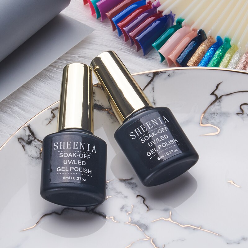 Sheenia Top Base Coat Gel Polish