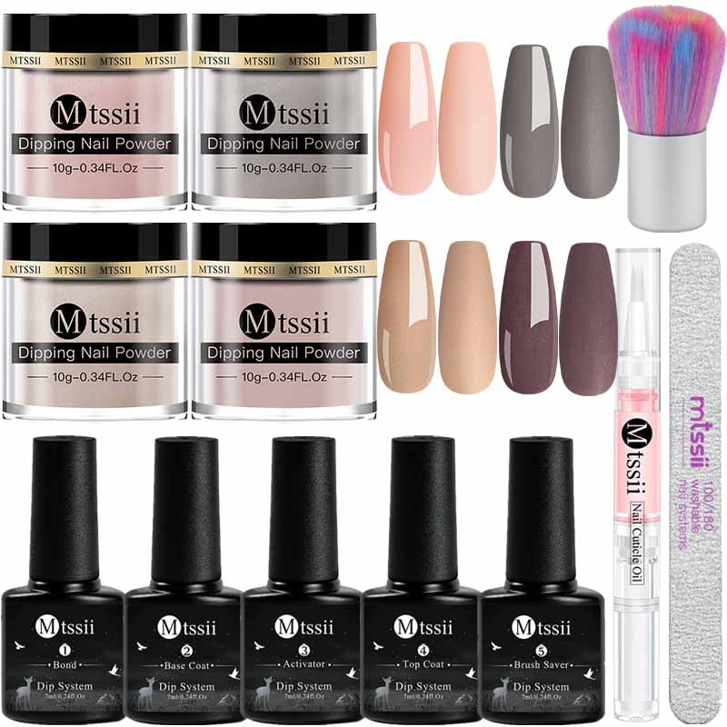 Dipping Nail Powder Set Matte Nail Glitter