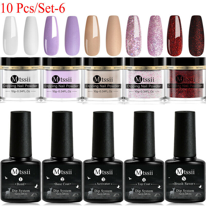 Dipping Nail Powder Set Matte Nail Glitter