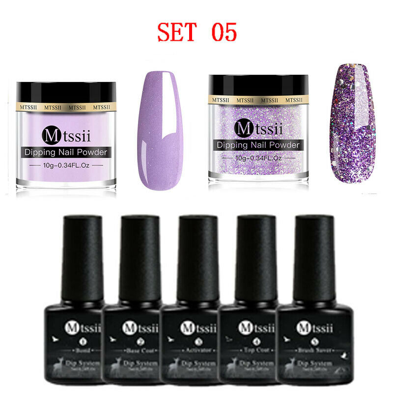 Dipping Nail Powder Set Matte Nail Glitter