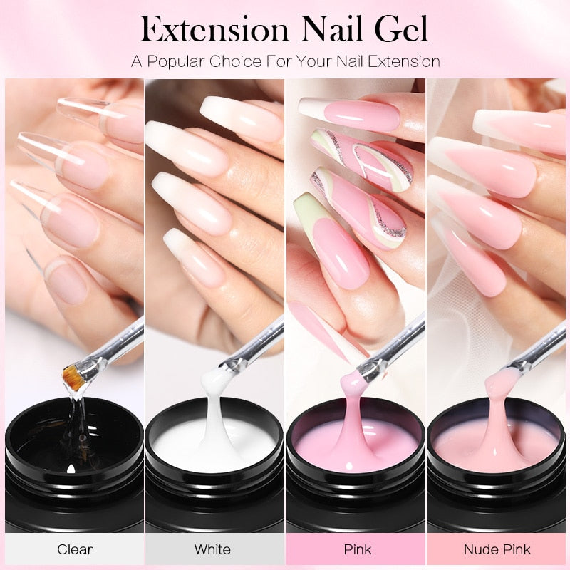 BORN PRETTY Hard Jelly Extension Nail Gel Polish