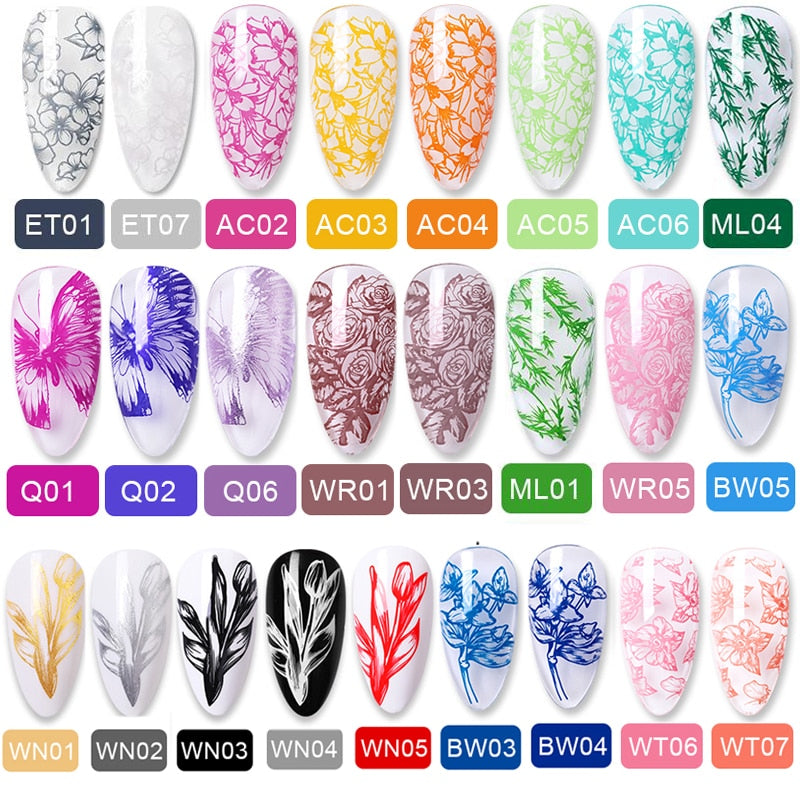 Nail Stamping Polish Nail Art
