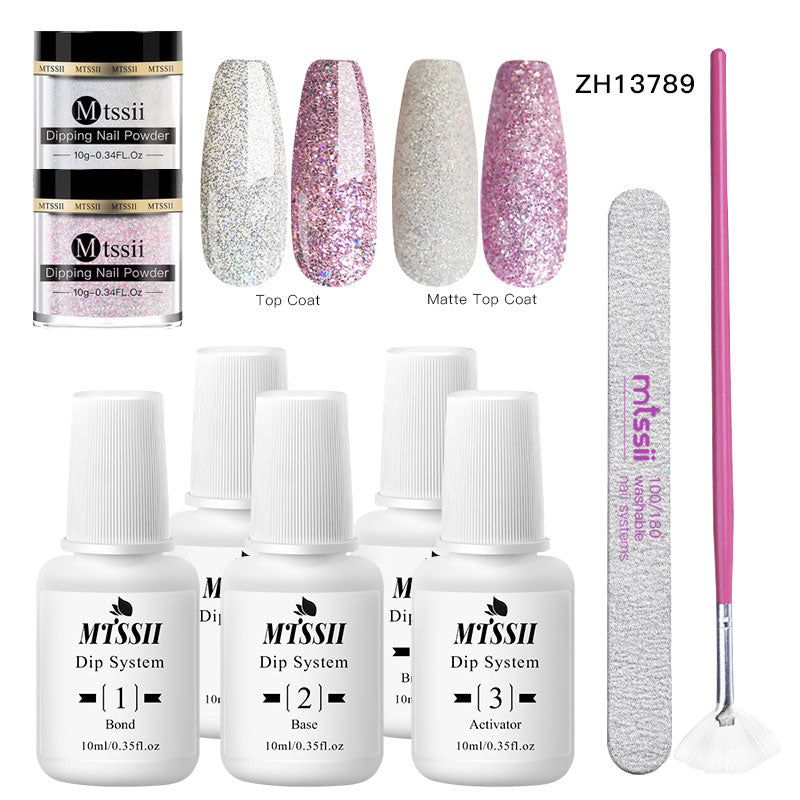 Dipping Nail Powder Set Matte Nail Glitter