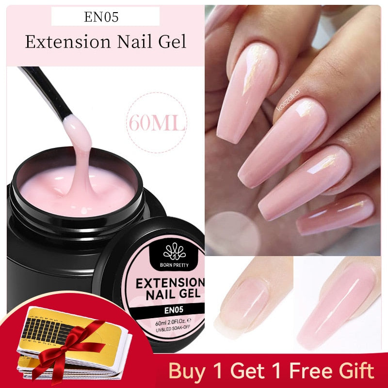 BORN PRETTY Hard Jelly Extension Nail Gel Polish