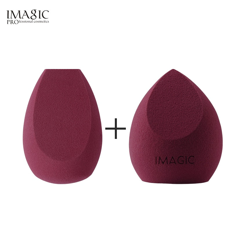 IMAGIC beauty sponge 3pcs face wash puff gourd water drop puff wet and dry makeup sponge tool