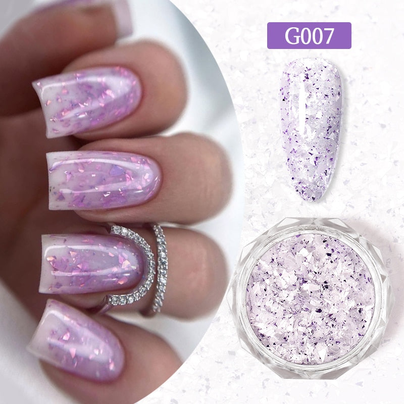 Aluminum Foil Sequins For Nails