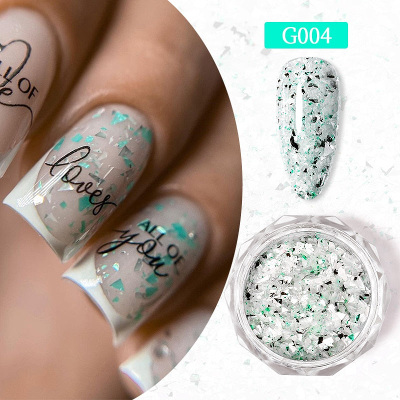 Aluminum Foil Sequins For Nails