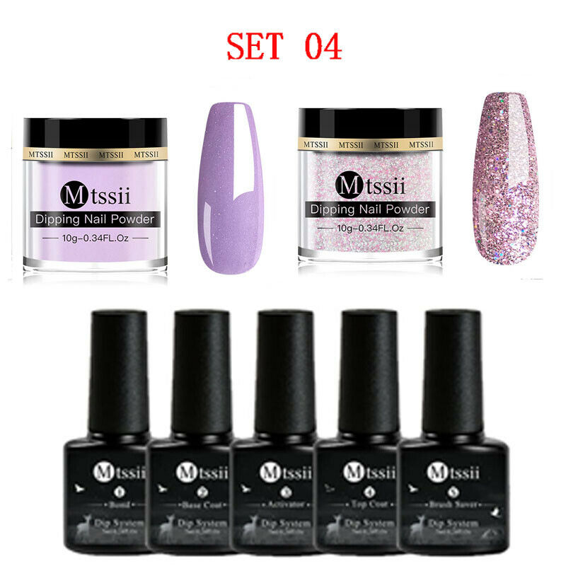 Dipping Nail Powder Set Matte Nail Glitter