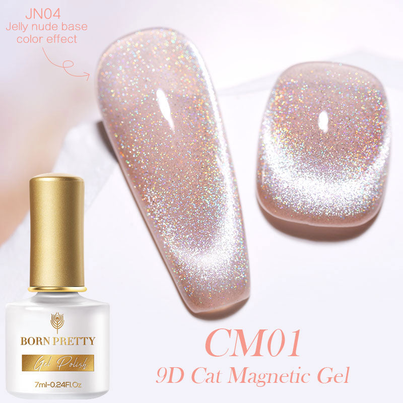 Magnetic Gel Nail Gel Pink Magnetic Gel Soak