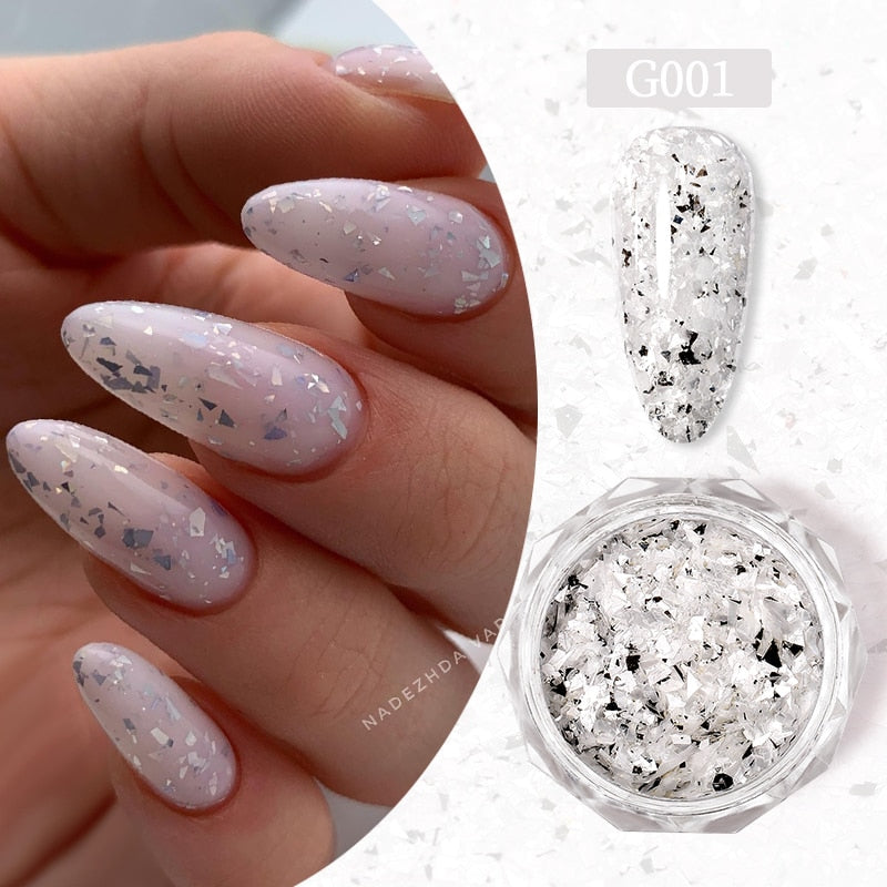 Aluminum Foil Sequins For Nails