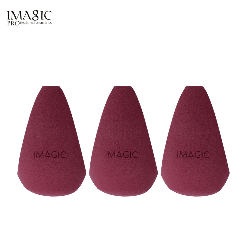 IMAGIC beauty sponge 3pcs face wash puff gourd water drop puff wet and dry makeup sponge tool