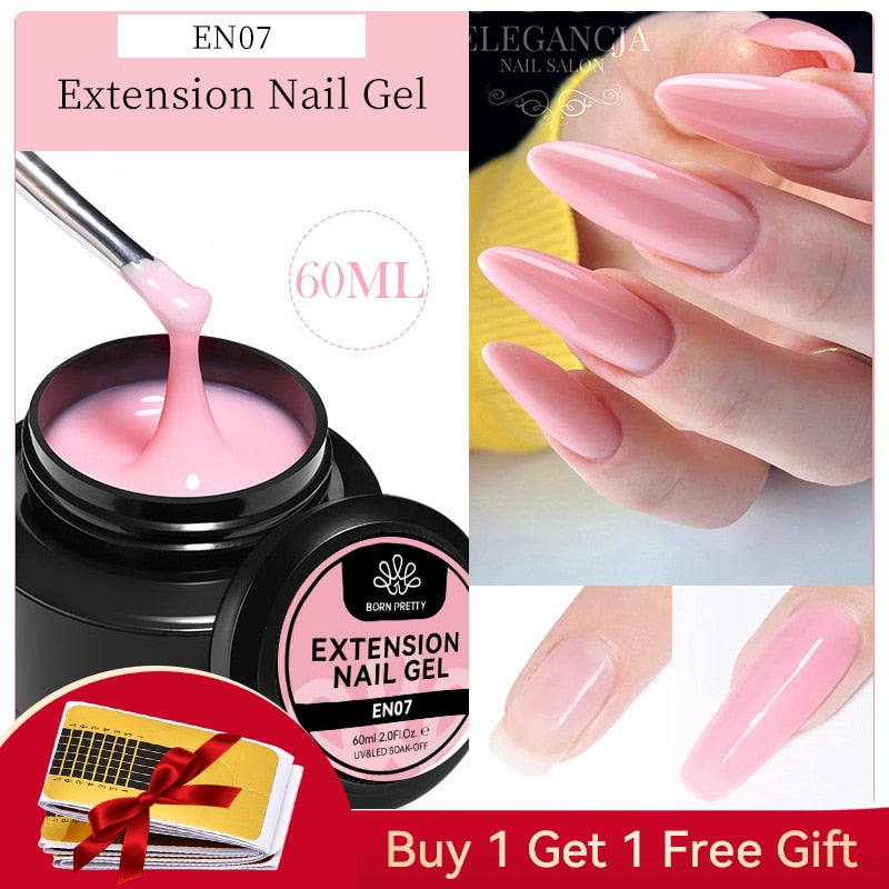 BORN PRETTY Hard Jelly Extension Nail Gel Polish