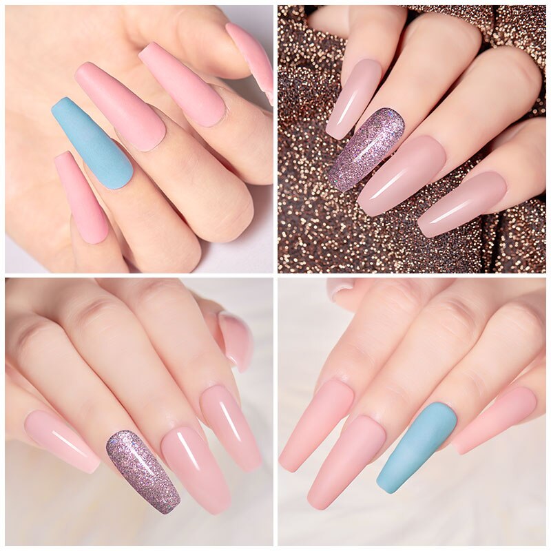 Dipping Nail Powder Set Matte Nail Glitter