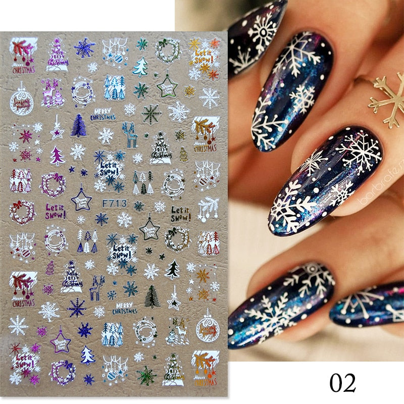 Heart Letter Nail Sticker Nail Art Decoration