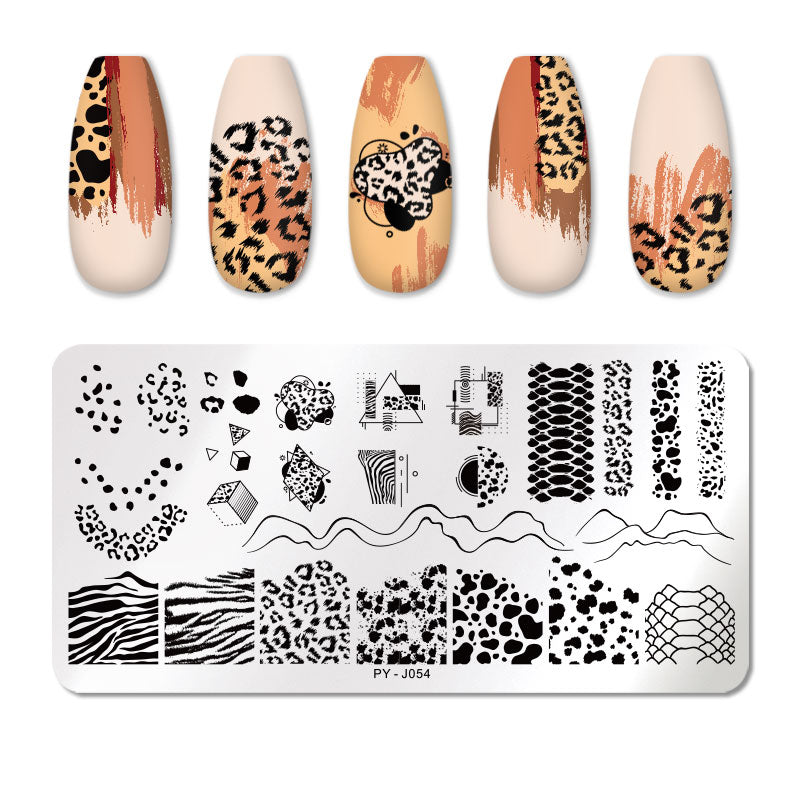 Nail Art Templates Stamping Plate Design