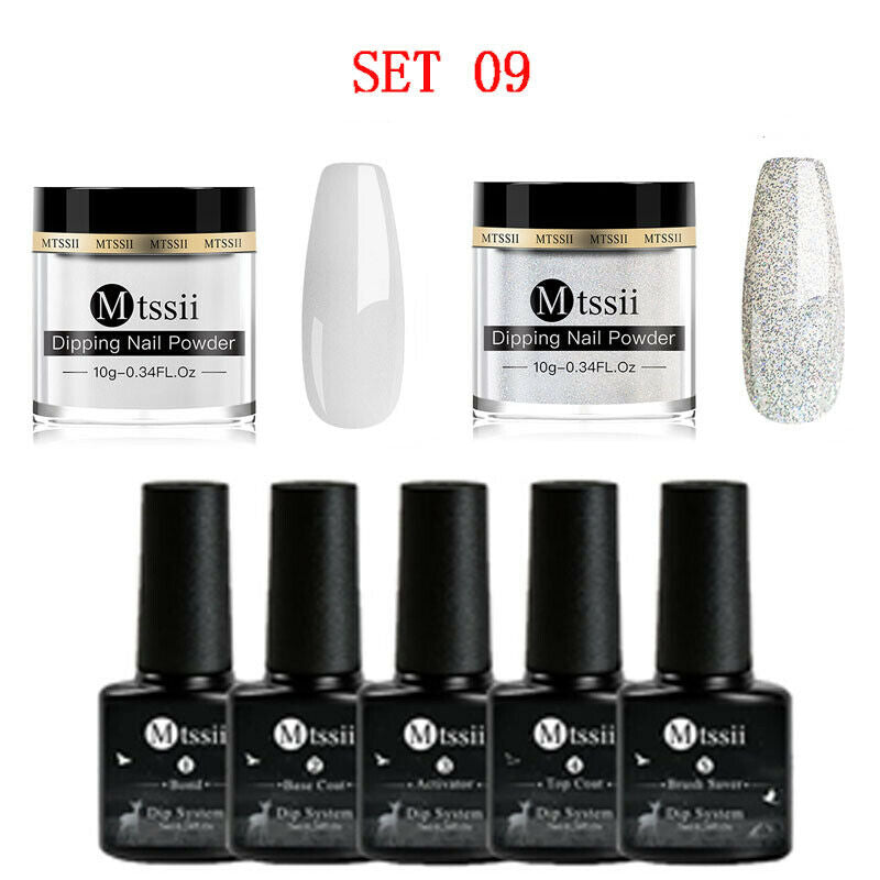 Dipping Nail Powder Set Matte Nail Glitter