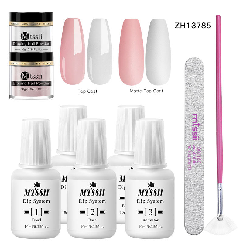 Dipping Nail Powder Set Matte Nail Glitter